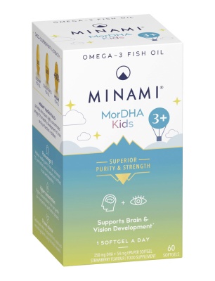 Minami Nutrition MorDHA Kids 3+ 60 caps